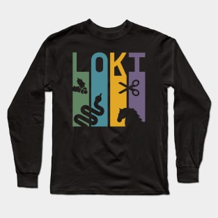 Symbols of Loki Long Sleeve T-Shirt